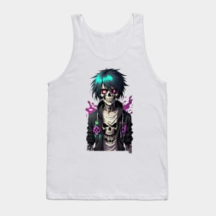 Emo Hair Zombie Tank Top